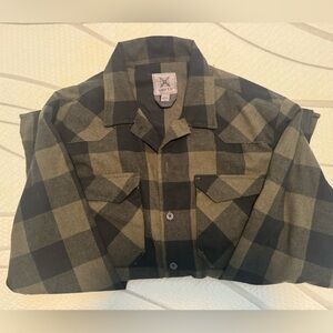 Vertx Men's Black and Tan Tactical Flannel